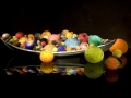 Chihuly glass Boat #2